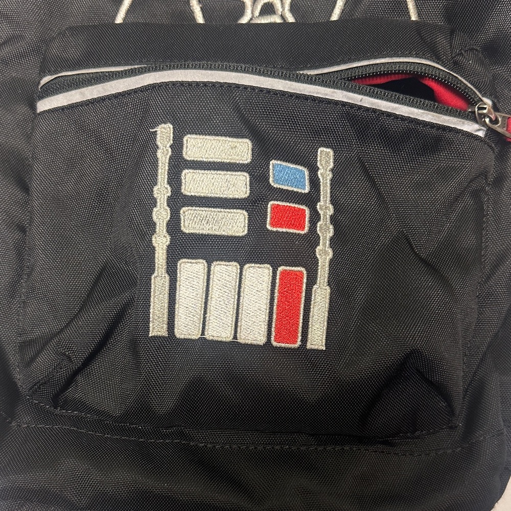 Hanna Andersson Black and Red Kids Star Wars Inspired Backpack - Picture 3 of 9